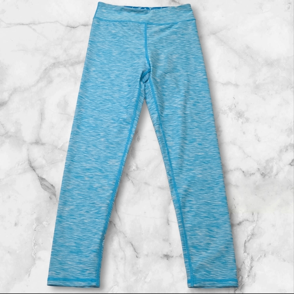 BUNDLE OF TWO Fila Black and Blue Athletic Gym Leggings Size Large (L) B55 - Picture 4 of 11